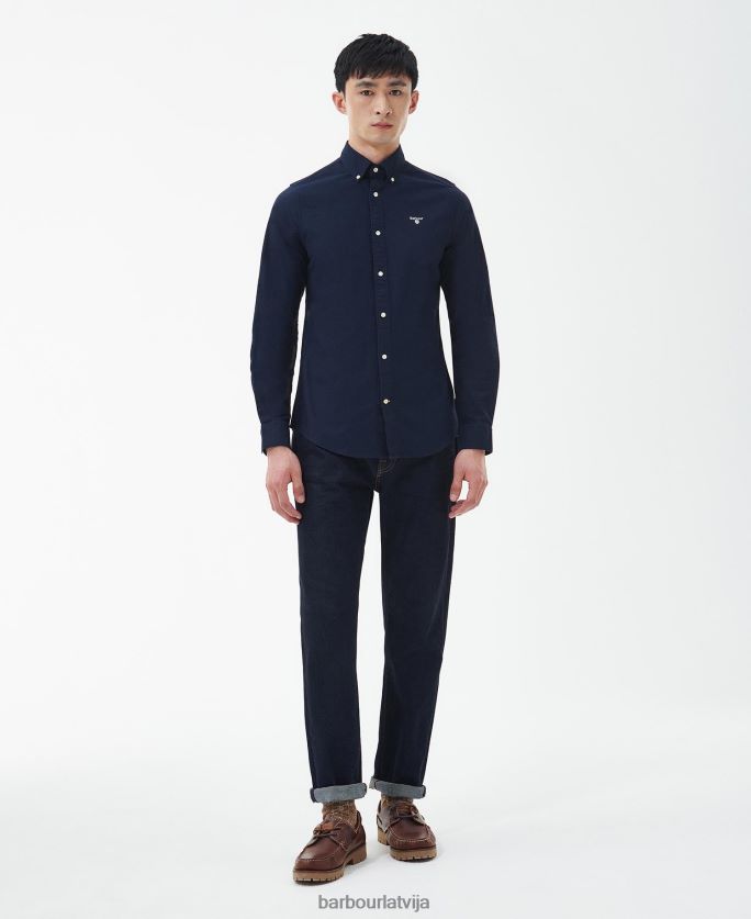 Barbour vīriešiem Oxford pielāgots krekls P8J88A302 apģērbs klasisks rozā