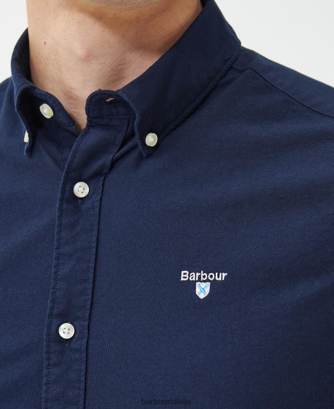 Barbour vīriešiem Oxford pielāgots krekls P8J88A302 apģērbs klasisks rozā