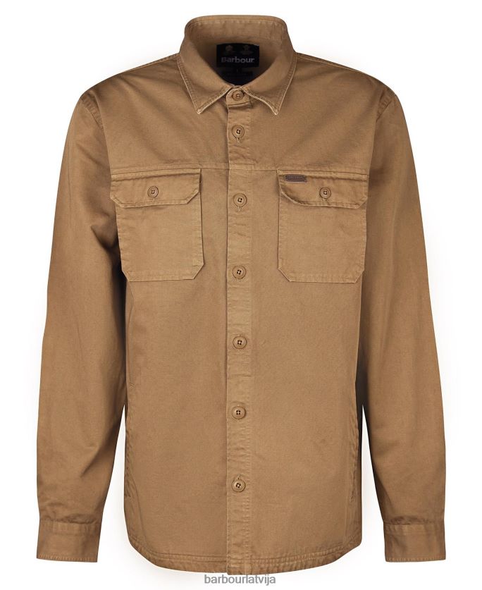 Barbour vīriešiem Rydale virskrekls P8J88A294 apģērbs tumšas smiltis
