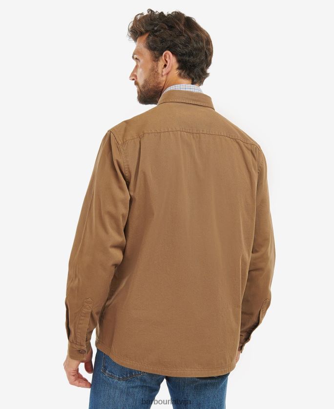 Barbour vīriešiem Rydale virskrekls P8J88A294 apģērbs tumšas smiltis