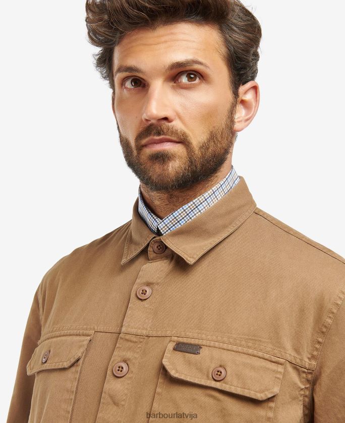 Barbour vīriešiem Rydale virskrekls P8J88A294 apģērbs tumšas smiltis