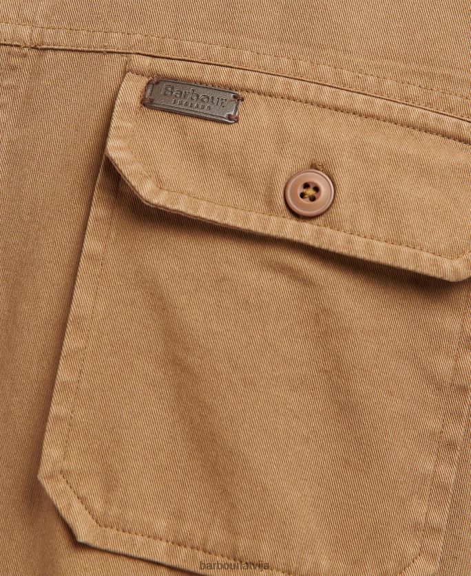 Barbour vīriešiem Rydale virskrekls P8J88A294 apģērbs tumšas smiltis