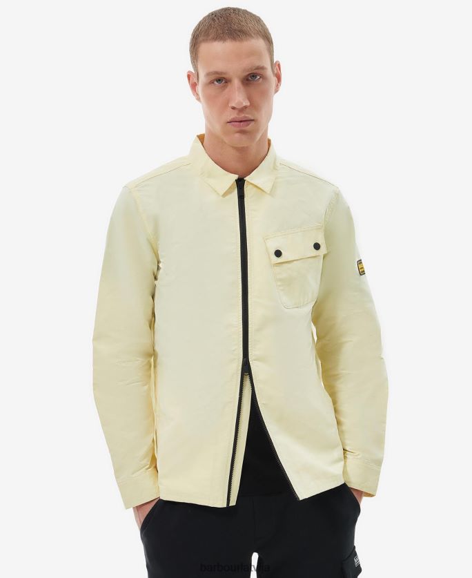 Barbour vīriešiem Skyline virskrekls P8J88A336 apģērbs dzeltena dūmaka