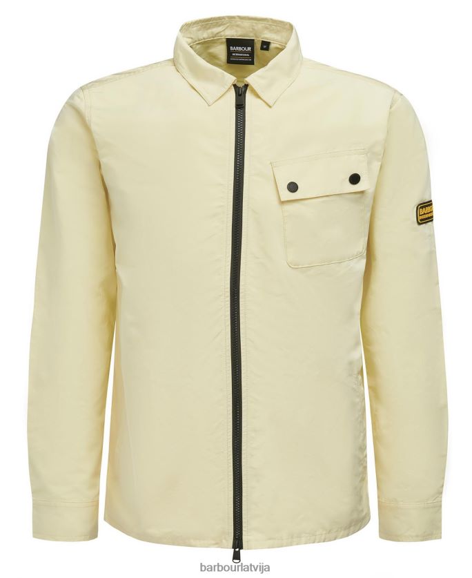 Barbour vīriešiem Skyline virskrekls P8J88A336 apģērbs dzeltena dūmaka