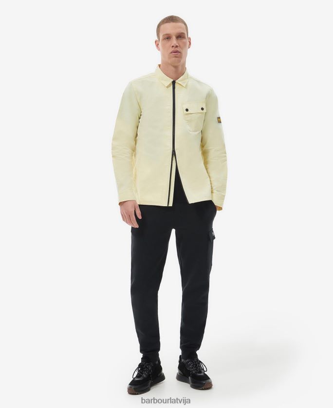 Barbour vīriešiem Skyline virskrekls P8J88A336 apģērbs dzeltena dūmaka