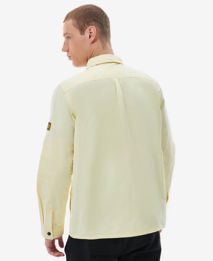 Barbour vīriešiem Skyline virskrekls P8J88A336 apģērbs dzeltena dūmaka