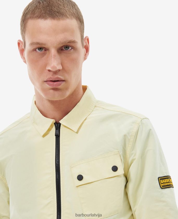 Barbour vīriešiem Skyline virskrekls P8J88A336 apģērbs dzeltena dūmaka