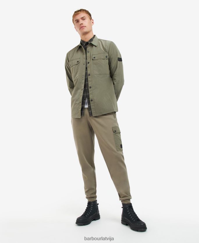 Barbour vīriešiem Spencera virskrekls P8J88A483 apģērbs tumšā sēne