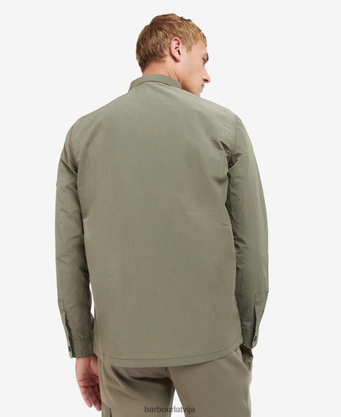 Barbour vīriešiem Spencera virskrekls P8J88A483 apģērbs tumšā sēne