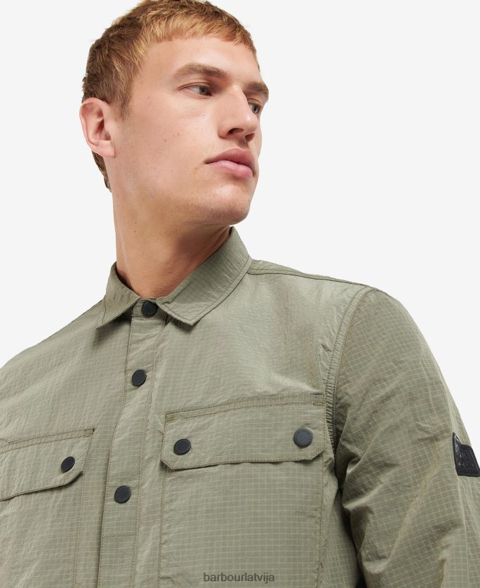 Barbour vīriešiem Spencera virskrekls P8J88A483 apģērbs tumšā sēne