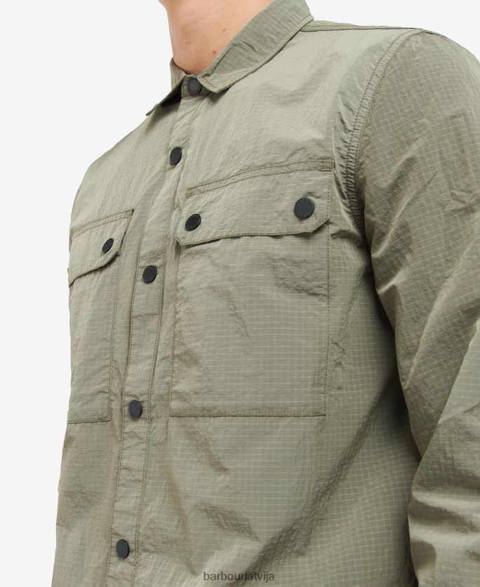 Barbour vīriešiem Spencera virskrekls P8J88A483 apģērbs tumšā sēne