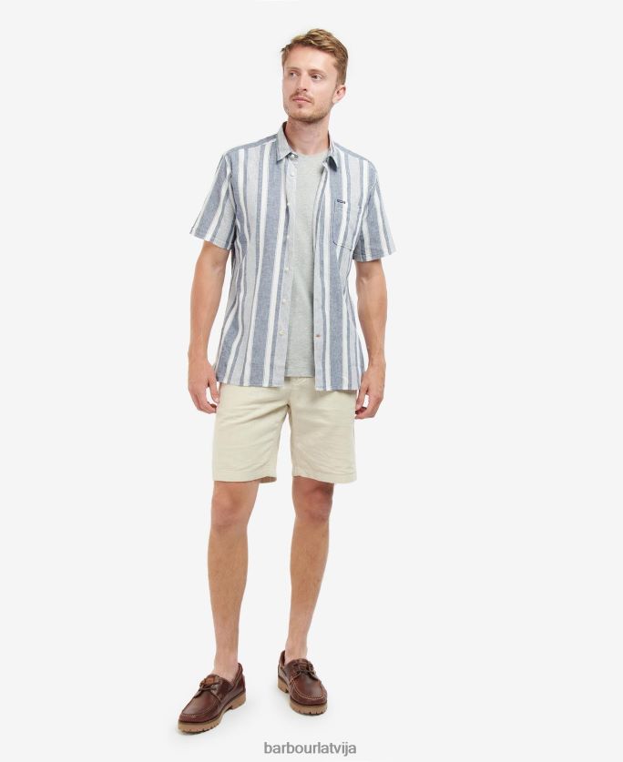 Barbour vīriešiem Thewles parastais krekls P8J88A511 apģērbs klasiskā flote