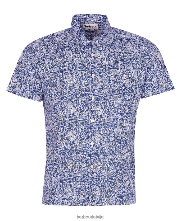 Barbour vīriešiem braithwaite vasaras krekls ar īsām piedurknēm P8J88A313 apģērbs putekļainās olīvas