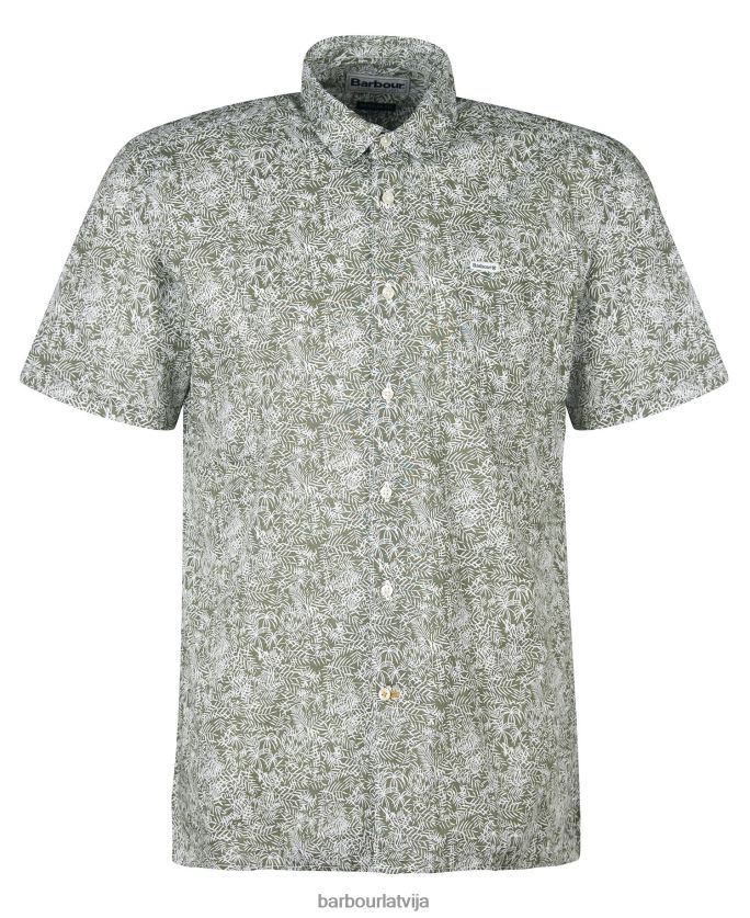 Barbour vīriešiem braithwaite vasaras krekls ar īsām piedurknēm P8J88A503 apģērbs tintes zils