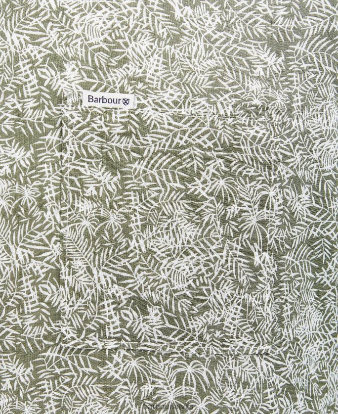 Barbour vīriešiem braithwaite vasaras krekls ar īsām piedurknēm P8J88A503 apģērbs tintes zils