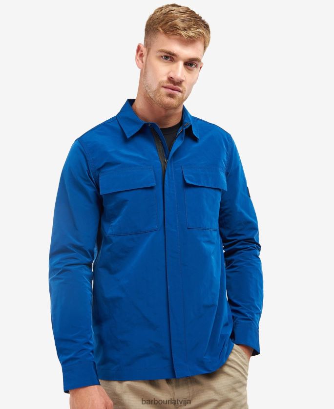 Barbour vīriešiem cilindrisks virskrekls P8J88A531 apģērbs klasisks melns