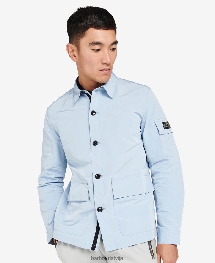 Barbour vīriešiem ķēdes virskrekls P8J88A304 apģērbs chambray zils
