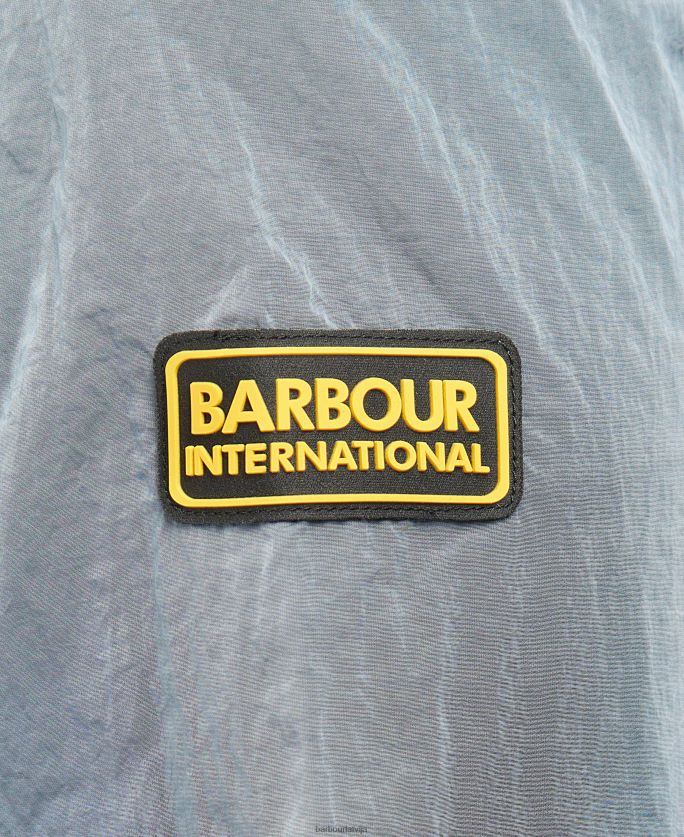 Barbour vīriešiem dylan neilona virskrekls P8J88A311 apģērbs pulveris zils