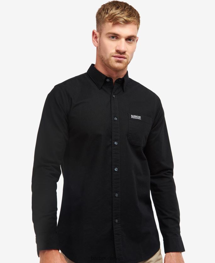 Barbour vīriešiem kinētisks krekls P8J88A431 apģērbs klasisks balts