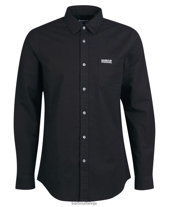 Barbour vīriešiem kinētisks krekls P8J88A431 apģērbs klasisks balts