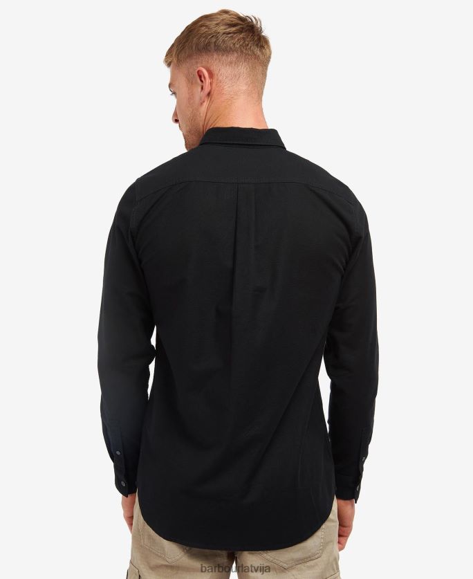 Barbour vīriešiem kinētisks krekls P8J88A431 apģērbs klasisks balts