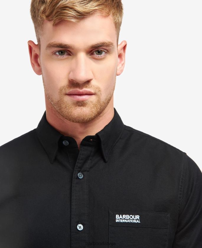 Barbour vīriešiem kinētisks krekls P8J88A431 apģērbs klasisks balts