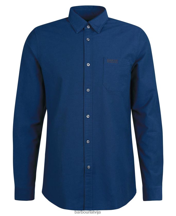Barbour vīriešiem kinētisks krekls P8J88A534 apģērbs klasisks balts