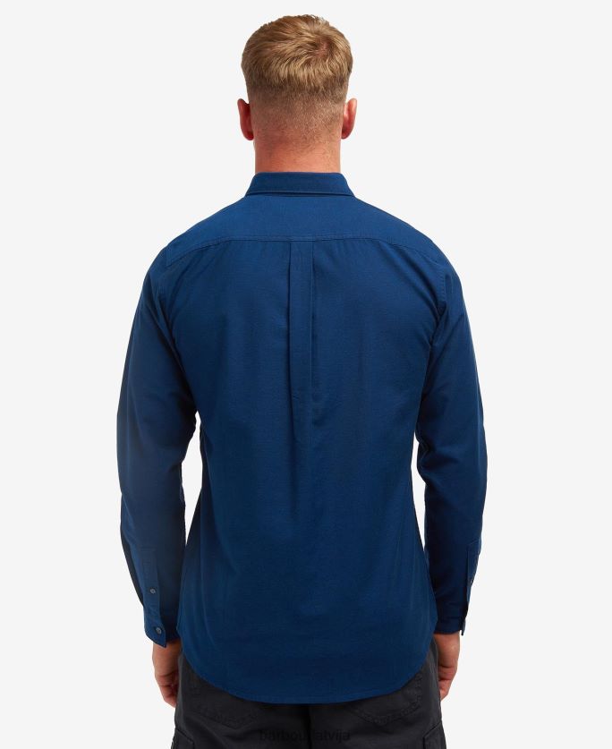 Barbour vīriešiem kinētisks krekls P8J88A534 apģērbs klasisks balts