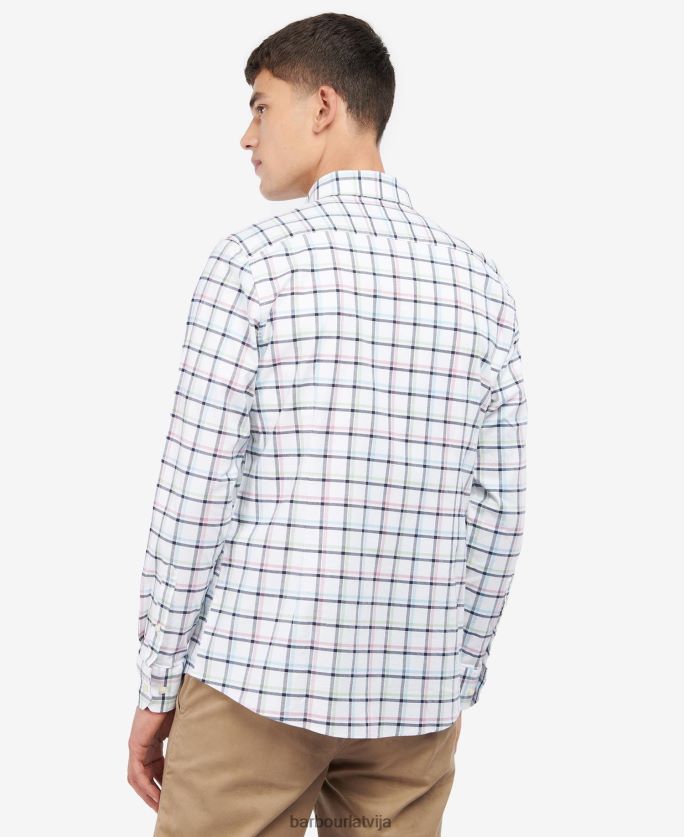 Barbour vīriešiem krantoka krekls P8J88A484 apģērbs debesis
