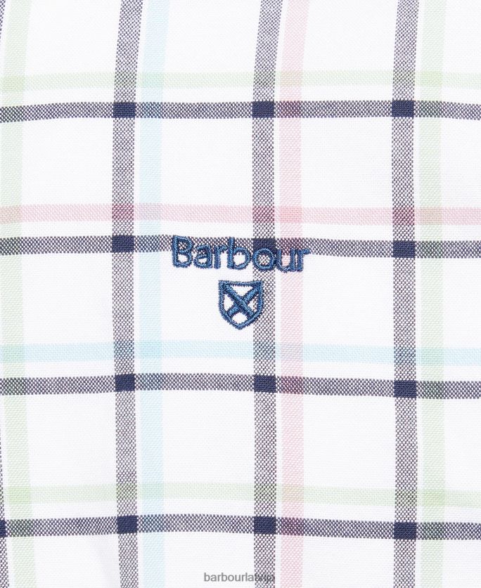 Barbour vīriešiem krantoka krekls P8J88A484 apģērbs debesis