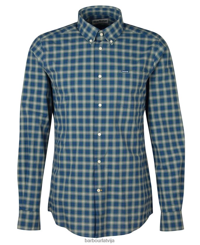 Barbour vīriešiem lomonda pielāgots krekls P8J88A339 apģērbs amble smilšu tartāns