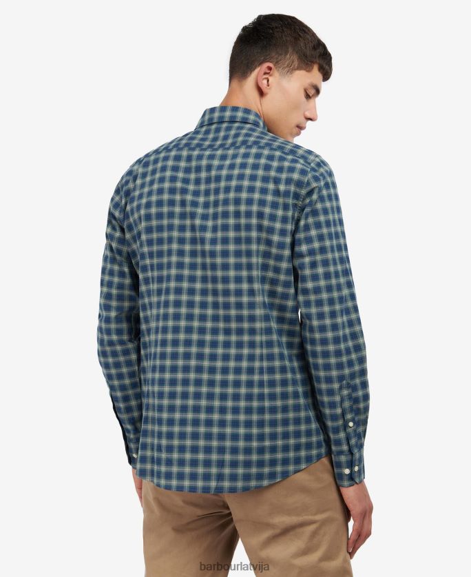 Barbour vīriešiem lomonda pielāgots krekls P8J88A339 apģērbs amble smilšu tartāns