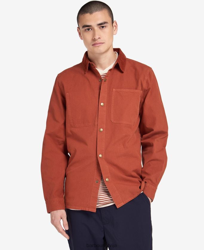 Barbour vīriešiem lorenco virskrekls P8J88A501 apģērbs tranšeja