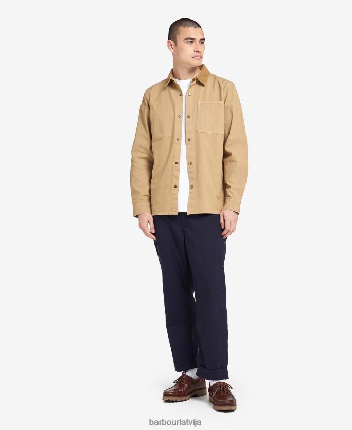 Barbour vīriešiem lorenco virskrekls P8J88A512 apģērbs tranšeja