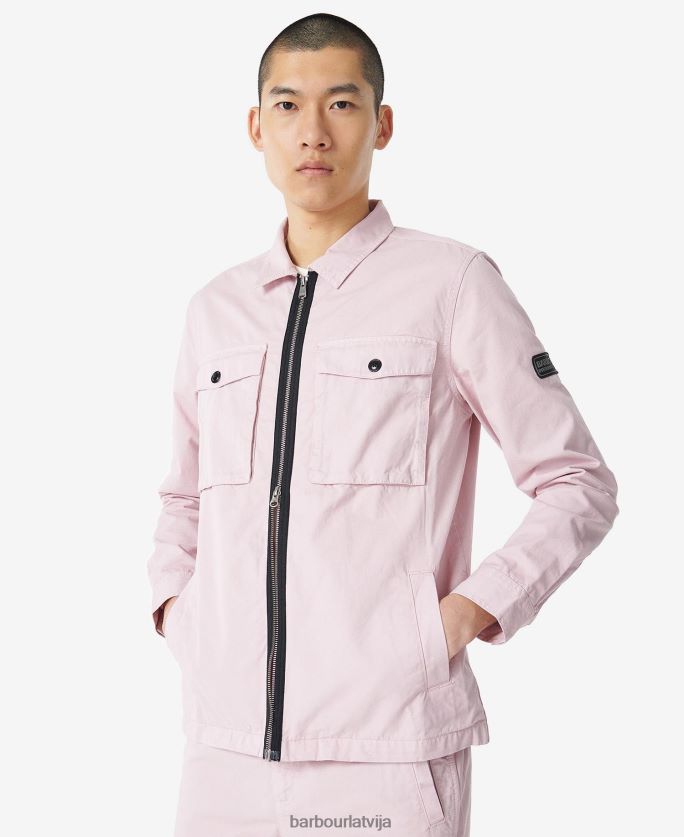 Barbour vīriešiem mākoņa virskrekls P8J88A413 apģērbs krēslas rozā