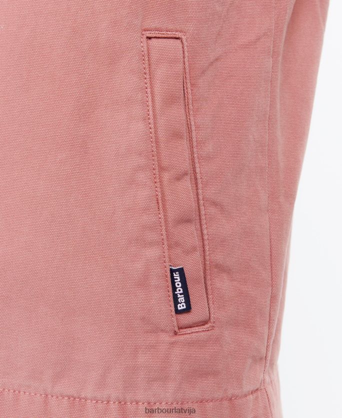 Barbour vīriešiem mazgāts kokvilnas virskrekls P8J88A300 apģērbs balinātas olīvas