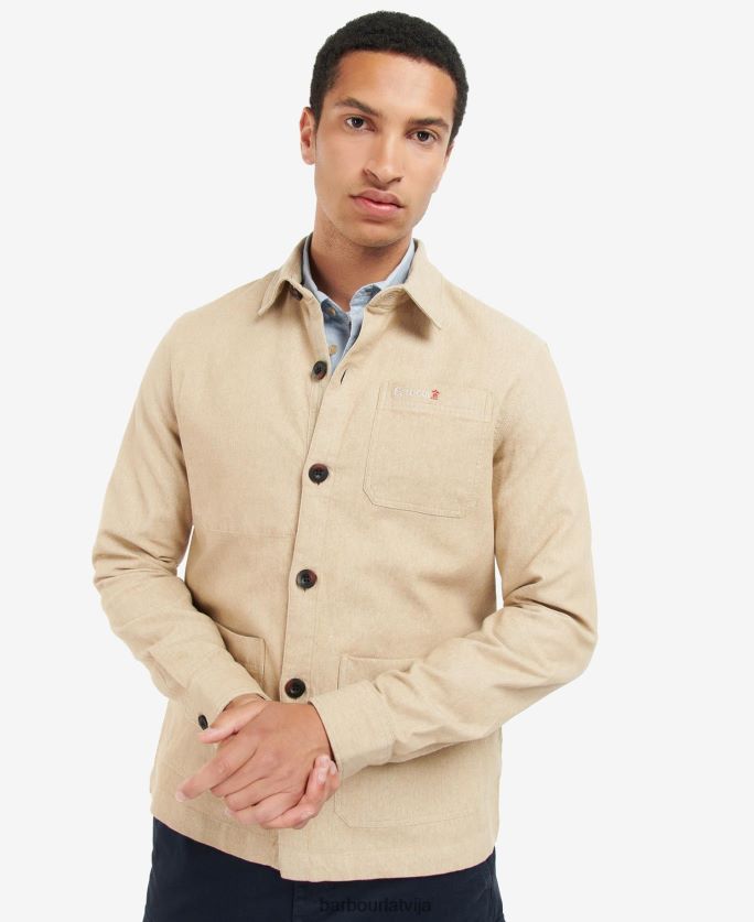 Barbour vīriešiem riva virskrekls P8J88A382 apģērbs tranšeja
