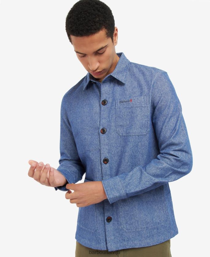 Barbour vīriešiem riva virskrekls P8J88A508 apģērbs tranšeja