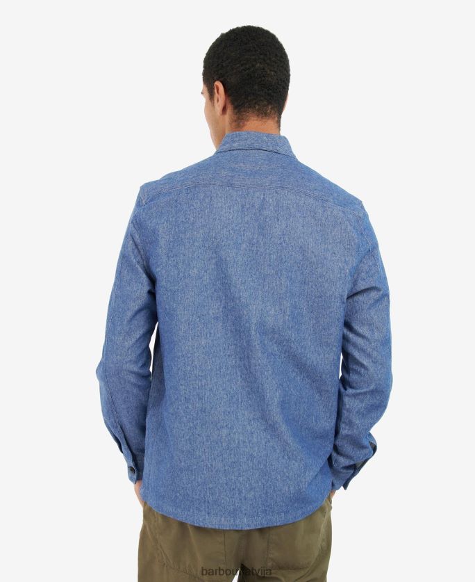 Barbour vīriešiem riva virskrekls P8J88A508 apģērbs tranšeja