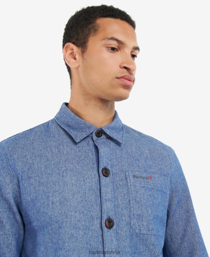 Barbour vīriešiem riva virskrekls P8J88A508 apģērbs tranšeja