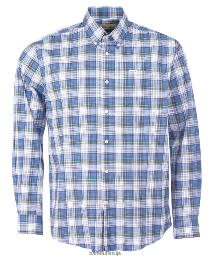 Barbour vīriešiem seglu krekls P8J88A387 apģērbs rūsa