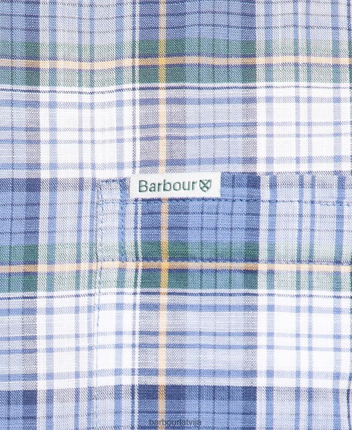Barbour vīriešiem seglu krekls P8J88A387 apģērbs rūsa