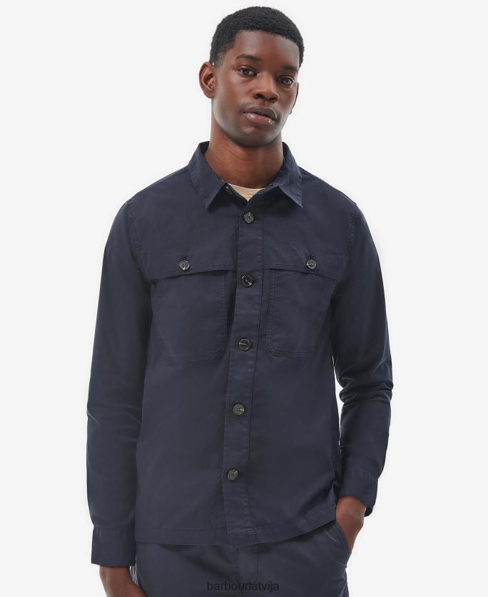 Barbour vīriešiem sidlaw virskrekls P8J88A298 apģērbs klasiskā flote