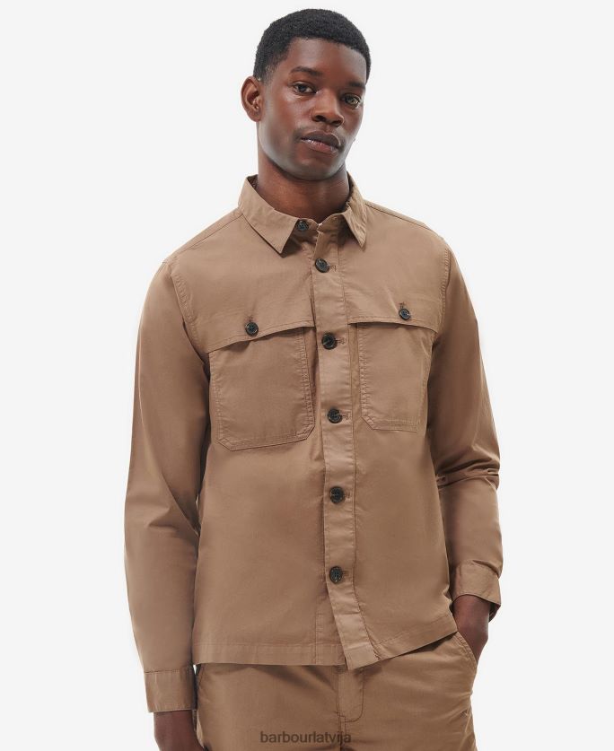 Barbour vīriešiem sidlaw virskrekls P8J88A406 apģērbs klasiskā flote