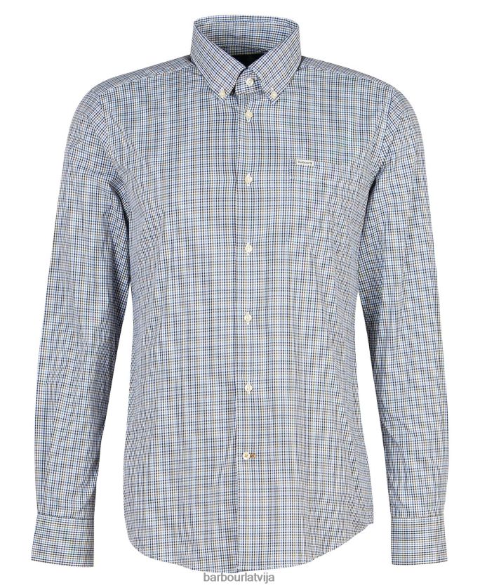 Barbour vīriešiem stanhope performance checked krekls P8J88A401 apģērbs akmens