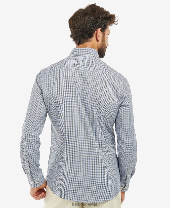 Barbour vīriešiem stanhope performance checked krekls P8J88A401 apģērbs akmens