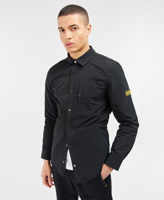Barbour vīriešiem starptautiskā virskrekla saite P8J88A536 apģērbs šīfera zils