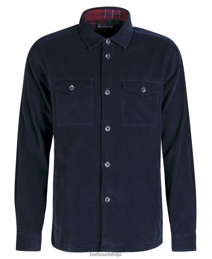 Barbour vīriešiem warwick virskrekls P8J88A502 apģērbs flote