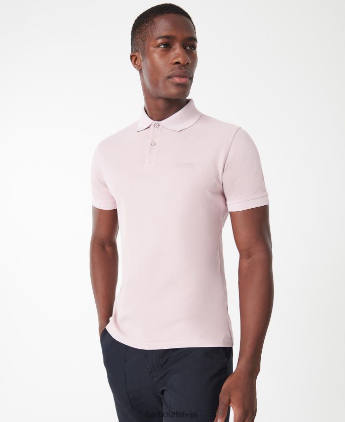 Barbour vīriešiem Polo krekls, kas nepieciešams apģērbam P8J88A691 apģērbs krēslas rozā