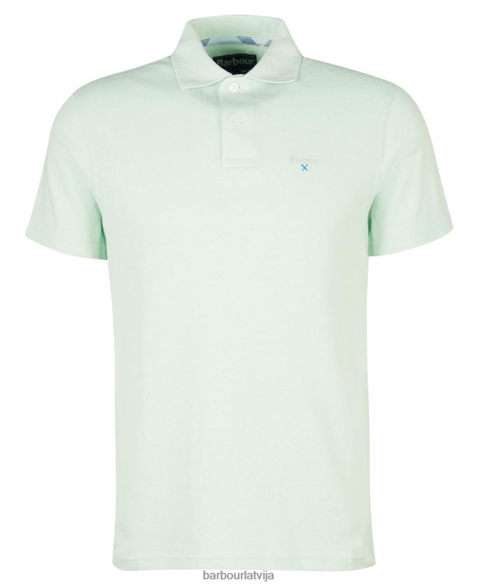 Barbour vīriešiem Ryde polo krekls P8J88A697 apģērbs putekļainā piparmētra